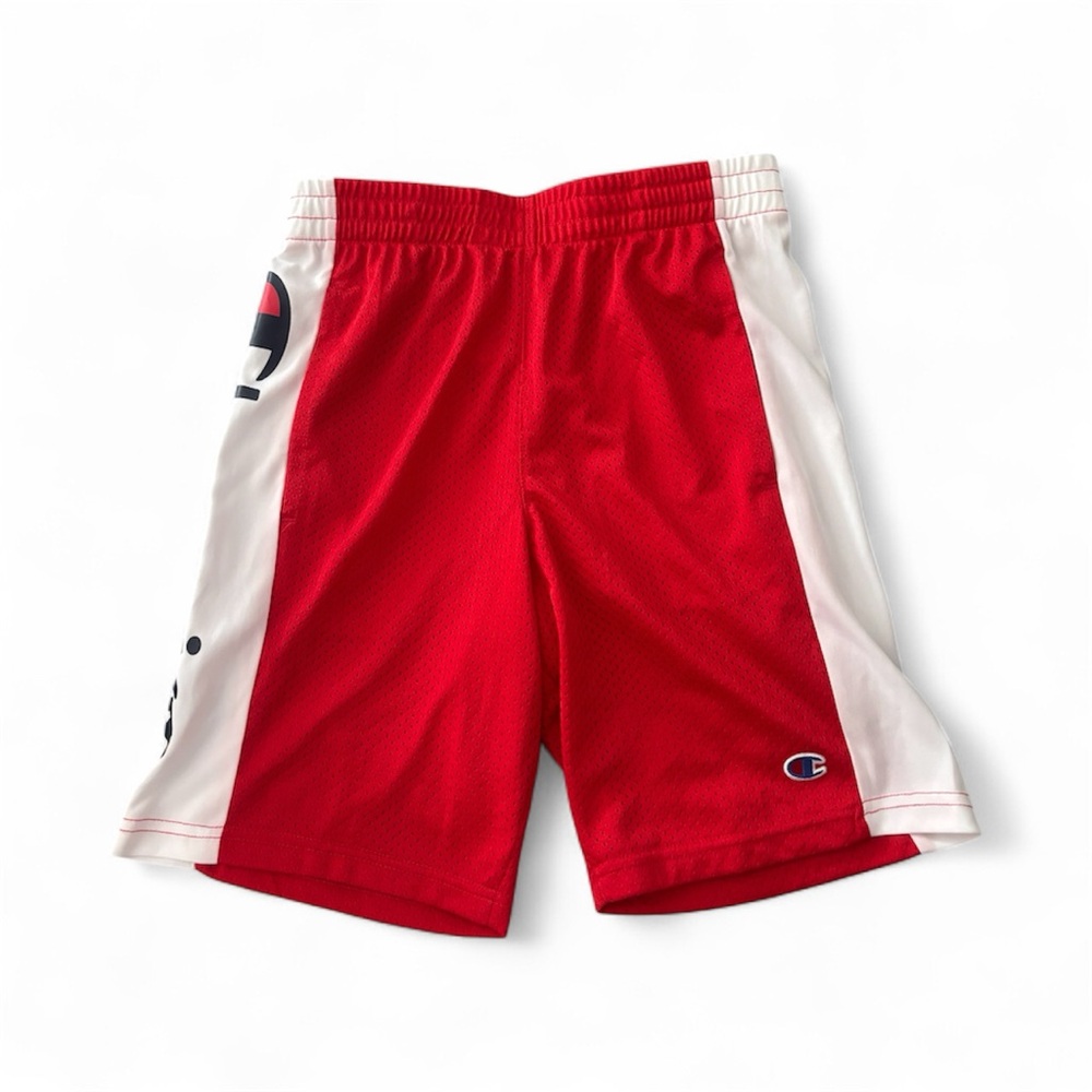Champion Kids' Red and White Sports Shorts